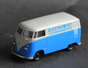 Siku Volkswagen T1 Bus V211 "Bochumer Autokrahnverleih" 1965 Metallmodell (1058)